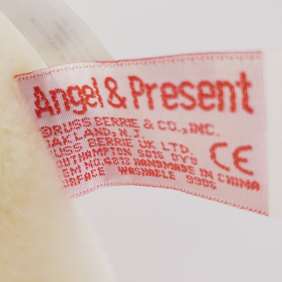 Russ Christmas Holiday Angel Bear and Present Vtg - Picture 4 of 6